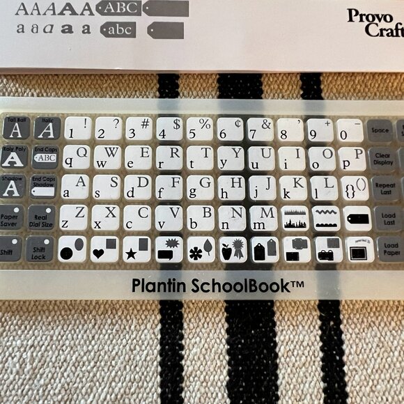 Cricut Cartridge Plantin Schoolbook Complete Provo Craft Scrapbooking 29-0390 - Picture 5 of 5